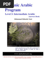 Arabic Grammar - Level 03 - English Answers