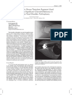 Total Shoulder Arthroplasty