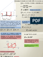 Ejemplo Equilibrio de Cuerpo Rigido 2D - 3