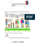 Guia Ciencias 6 PUBERTAD