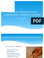 Sistemas de distribución de aire acondicionado y ventilación