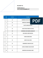 Nomina WM Ruta Polanco 16 Al 30 de Nov 2017