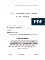 High Call Drop Ratio Caused by Frequent MAHHO Searching