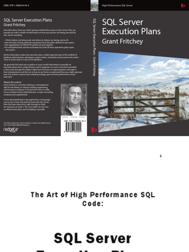 SQL Server Execution Plans PDF | PDF