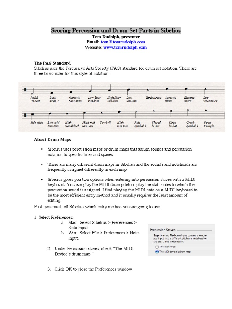 Sibelius percussion sounds picture