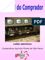 Leilão eletrônico da Cooperativa Agrícola Flores de São Paulo