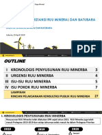 Diskusi RUU Minerba Handout DJMB 29 April 2020