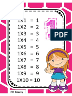 Las Tablas de Multiplicar PDF