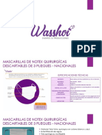 Cotización Mascarillas Nacionales - Wasshoi E&P