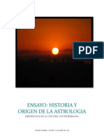 Ensayo Historia y Origenes de La Astrologia - Clase I - Gerardo Naranjo