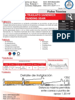 Cm-Ft-094-Teja Skydeck Sin Traslapo Sandwich Sistema Standing Seam-V.02 PDF