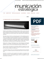 Comunicación Estratégica_ LA COMUNICACIÓN Y EL PLAN ESTRATÉGICO.pdf