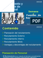 Semana 2 RSP - Fuentes de Reclutamiento