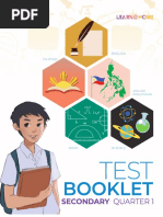 Test Booklet Secondary-1