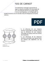 PRINCIPIOS DE CARNOT Y ESCALA DE TEMPERATURA