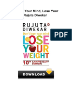 Don T Lose Your Mind Lose Your Weight by Rujuta Diwekar20200109 39478 1689emt PDF