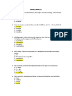 PRIMER Y SEGUNDO PARCIAL DE ALGAS