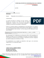 Respuesta - AUTORIZA - APLICA CUARENTENA 14 Dias