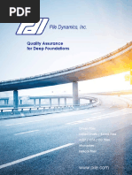 Pile Dynamics, Inc.: Quality Assurance For Deep Foundations