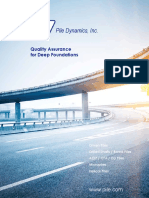 Pile Dynamics, Inc.: Quality Assurance For Deep Foundations
