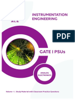 Instrumentation Engineering: Gate Psus