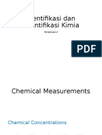 Identifikasi Dan Kuantifikasi Kimia Pertemuan 2
