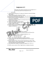 Assignment of C PDF