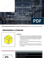 Organizing & Storage: Presented by