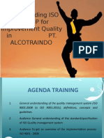 Understanding ISO and SOP For Improvement Quality in Pt. Alcotraindo
