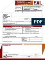 FSED 002 - Application Form FSIC