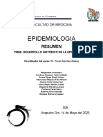 Resumen de Diseño de Estudios Epidemiológicos