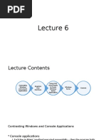 Lecture 6