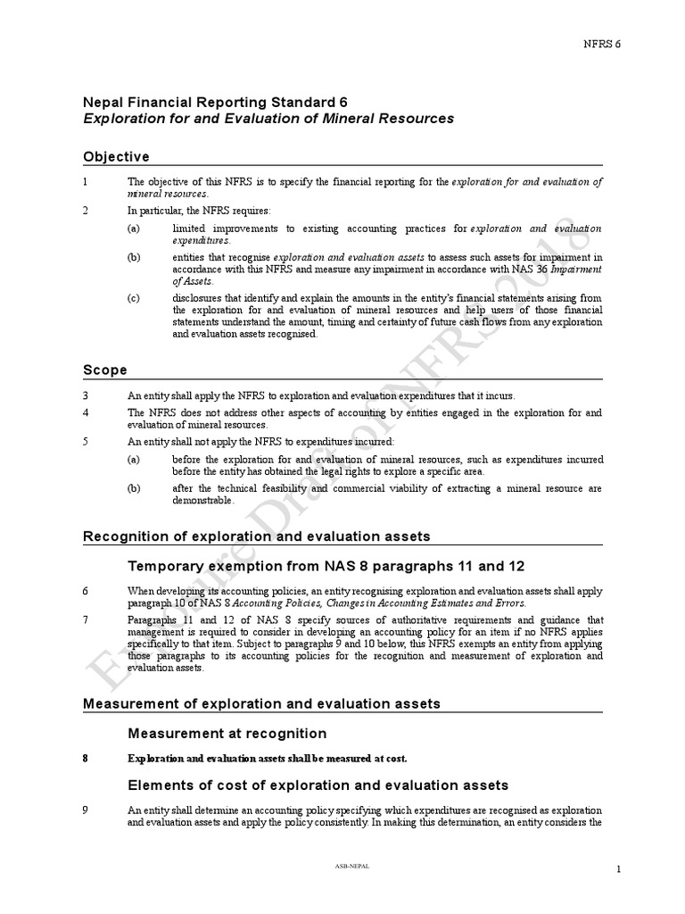 6.0 NFRS 6 SetPassword PDF Intangible Asset Financial Statement