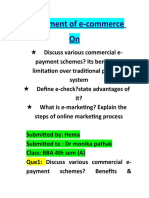1stAssignment of e-commerce (Hema) (1).doc