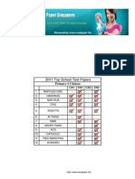 2011 Top School Test Papers: Primary 6 Chinese