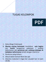 PPT Bahan 12 TUGAS KELOMPOK