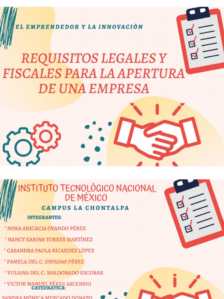Requisitos Legales para Abrir una Empresa | PDF