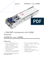 1.25G SFP Transceiver With DDM Function