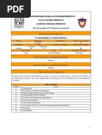 Plan de Estudios Derecho y Criminología 2025 | PDF | Criminología ...