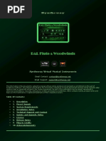 DAL Flute & Woodwinds VST VST3 Audio Unit: Virtual Flute, Oboe, Clarinet, English Horn, Piccolo, Shakuhachi, Shinobue, Paixiao, Dizi Bangdi, Nai, Ney, Quena, Siku, Ocarina, Recorder
