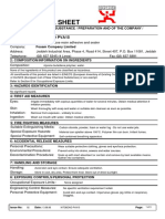Safety Data Sheet: Nitobond Pva15