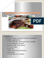 Ayam Bakar Recipe