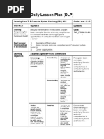 Daily Lesson Plan CSS 1