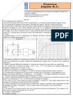 Exercices 8 Dipole RC PDF