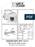 Digistart STV 2313: Electronic Soft Starter