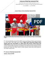 Press Release on Customs and Excise Zone Inauguration at Weda Bay Industrial Park - 三语-1-2