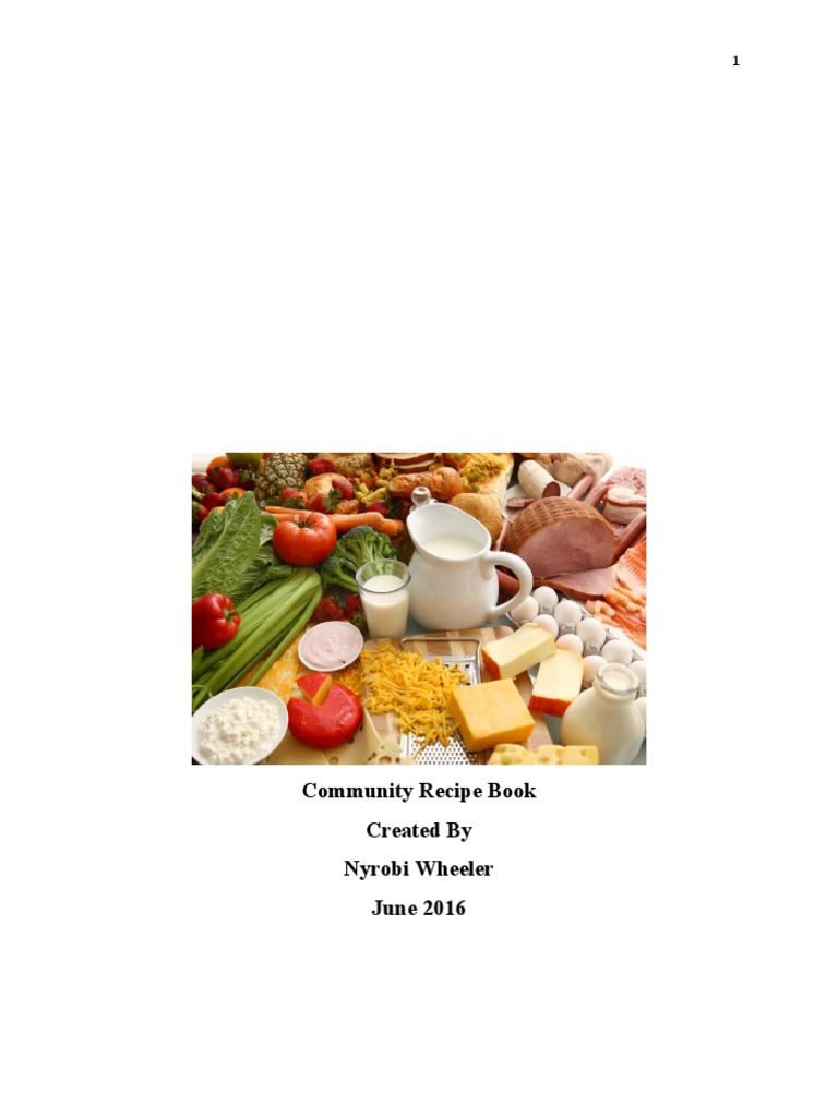 Recipe Book PDF Pasta Sausage