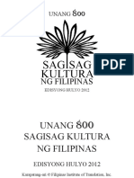 Sagisag Kultura NG Filipinas PDF