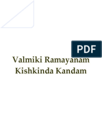 Valmiki Ramayanam - Kishkinda Kandam PDF