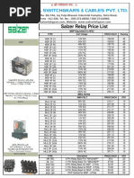 L&T Salzer Price List PDF